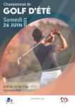 affiche golf d'été 26 juin 2021